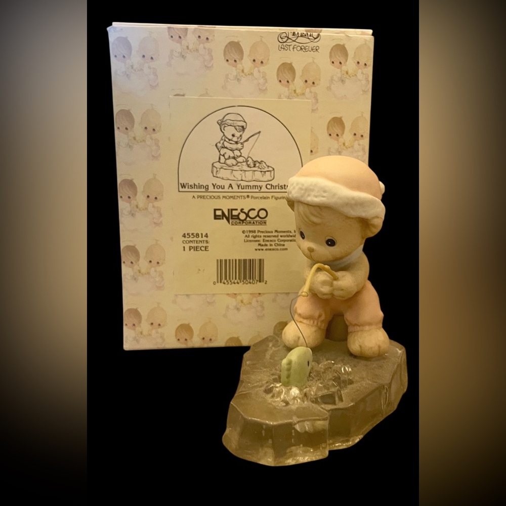Precious Moments Figurine “Wishing You A Yummy Christnas”